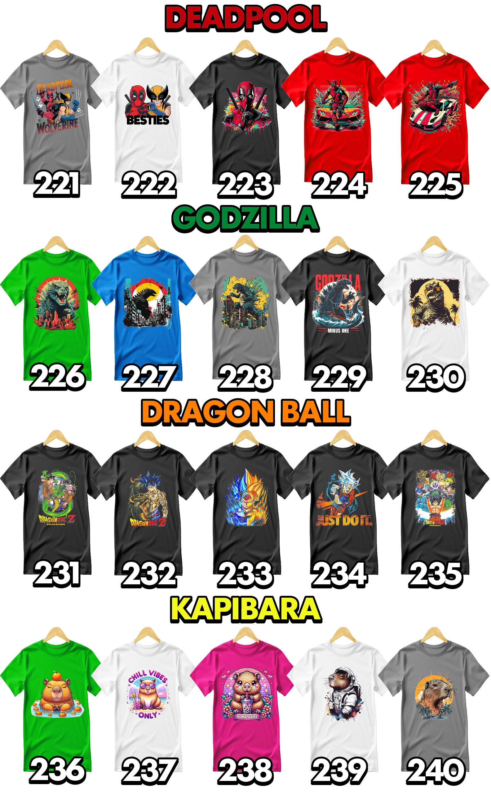 KOSZULKA DZIECIĘCA T-SHIRT - DEAD POOL AVENG.ERS - XS 110-116