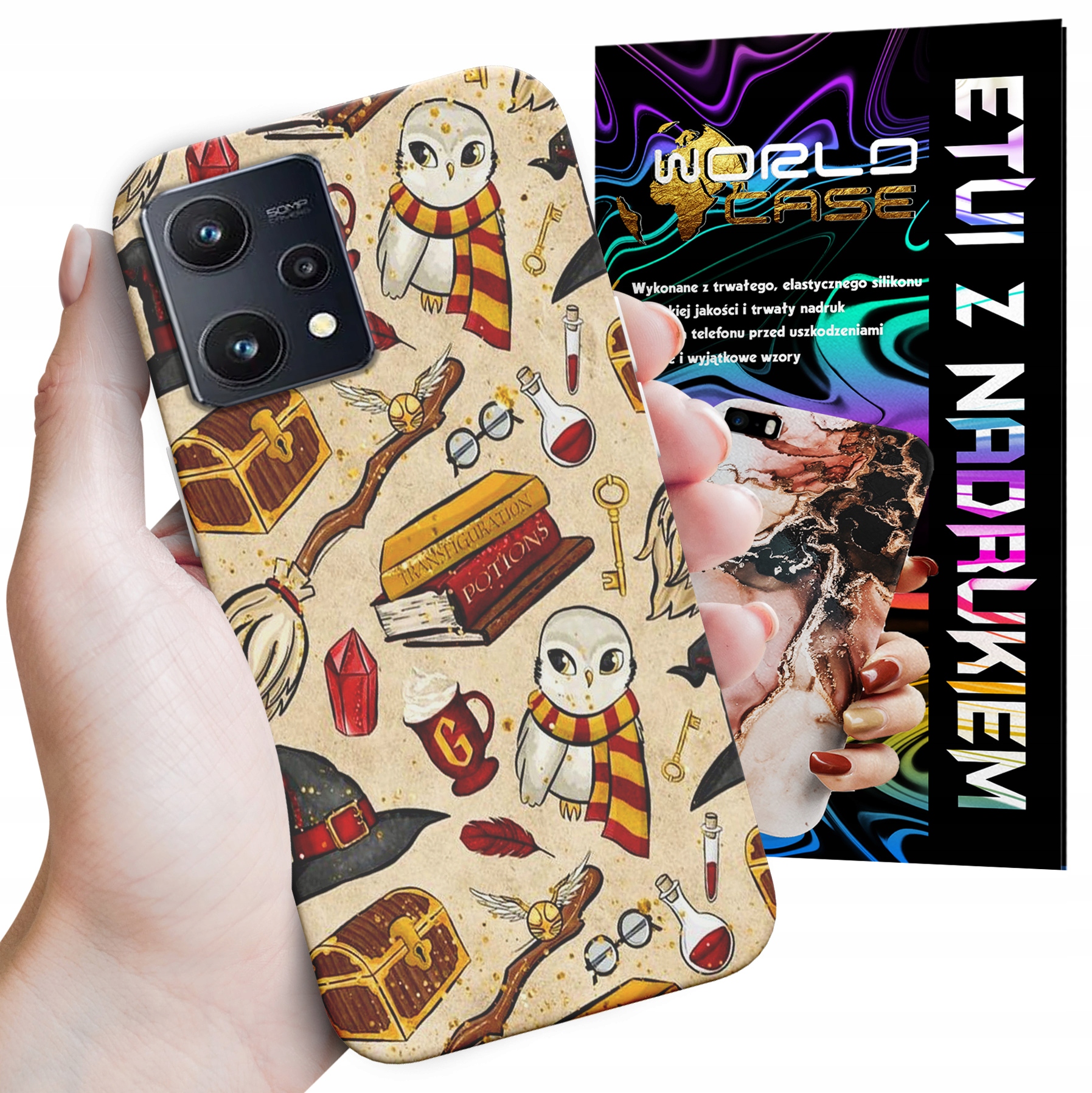 ETUI CASE DO REALME 9 5G - WZORY DLA FANÓW ŚWIATA MAGII