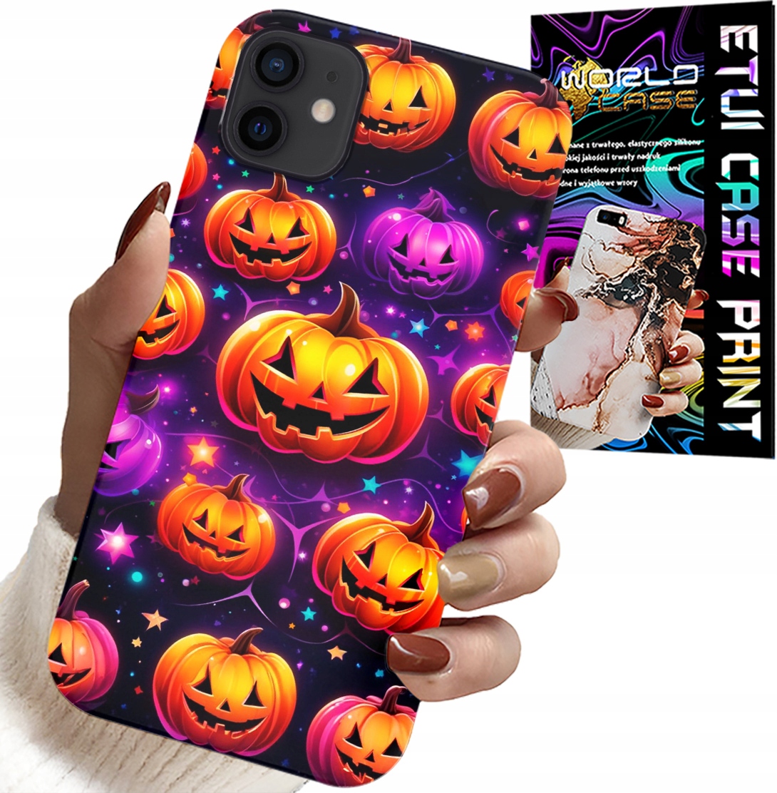 ETUI DO IPHONE 12 MINI - HALLOWEEN, SALEM, STRASZNE DYNIE, WZORY