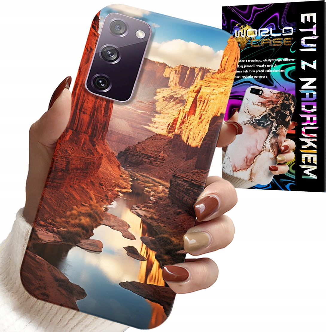 ETUI DO SAMSUNG GALAXY S20 FE - WIELKI KANION PUSTYNIA PIĘKNE WZORY CASE