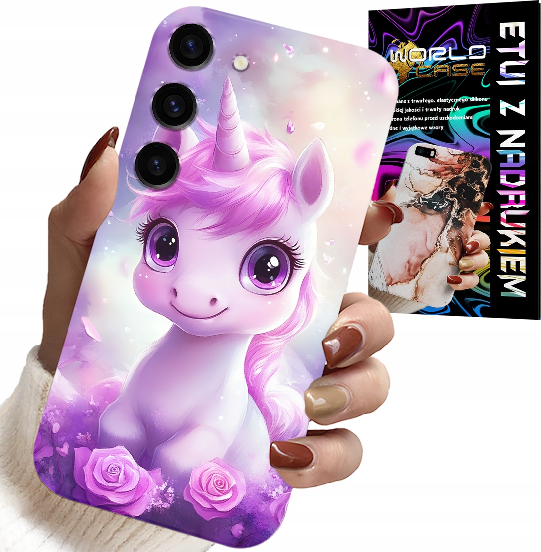 ETUI DO SAMSUNG GALAXY S23 - SŁODKI JEDNOROŻEC, WZORY DLA DZIECI CASE