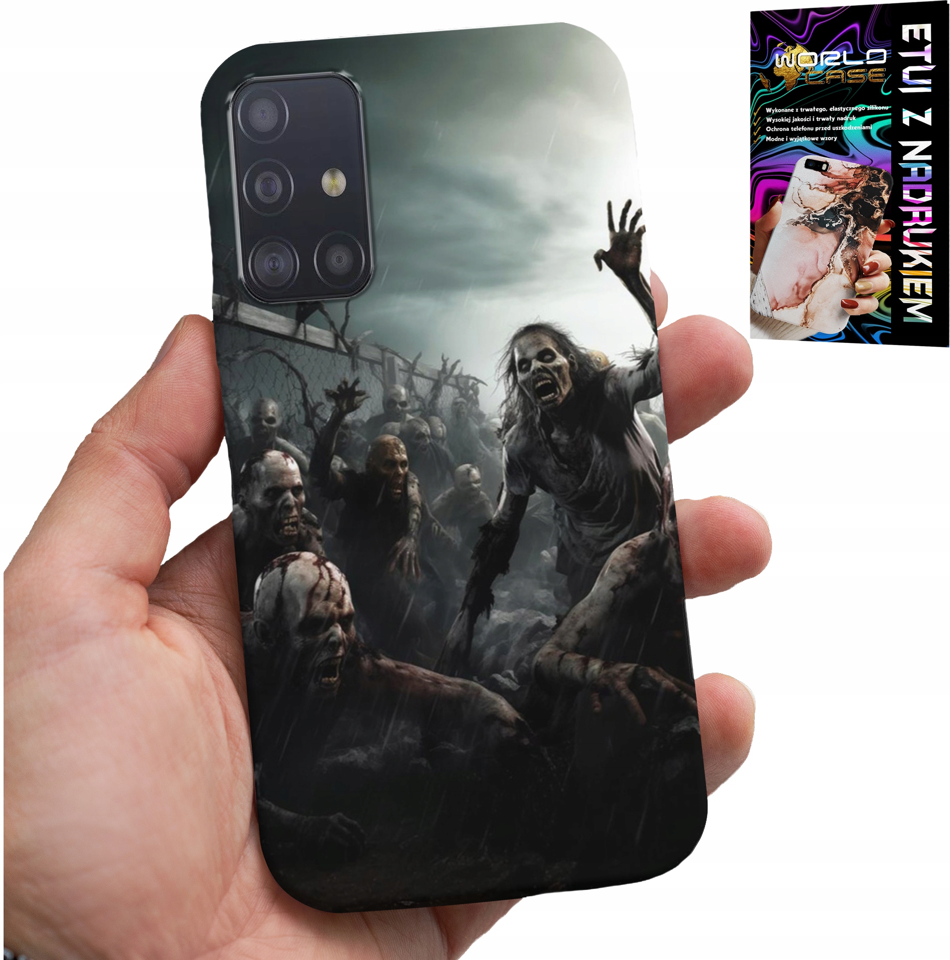ETUI DO SAMSUNG GALAXY M31S - ZOMBI ZOMBIE ŻYWE TRUPY THE WALKING DEAD