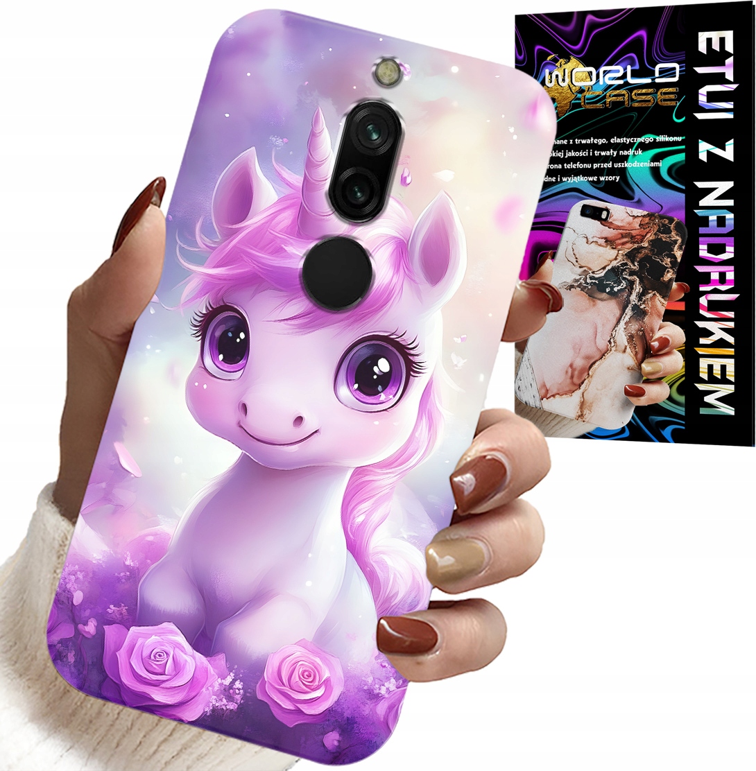 ETUI DO XIAOMI REDMI 8 - SŁODKI JEDNOROŻEC, WZORY DLA DZIECI CASE