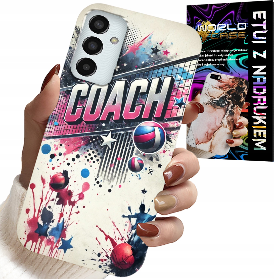 ETUI DO SAMSUNG GALAXY M23 - SIATKÓWKA COACH SIATKA OBUDOWA, PLECKI