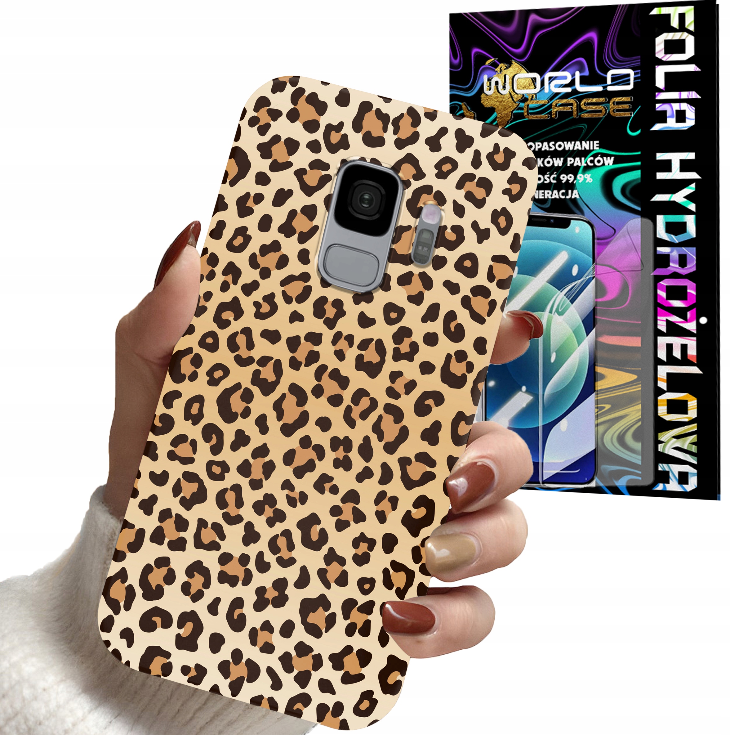 ETUI CASE DO SAMSUNG S9 - PANTERKA WZORKI MODNE WZORY DLA KOBIET + FOLIA