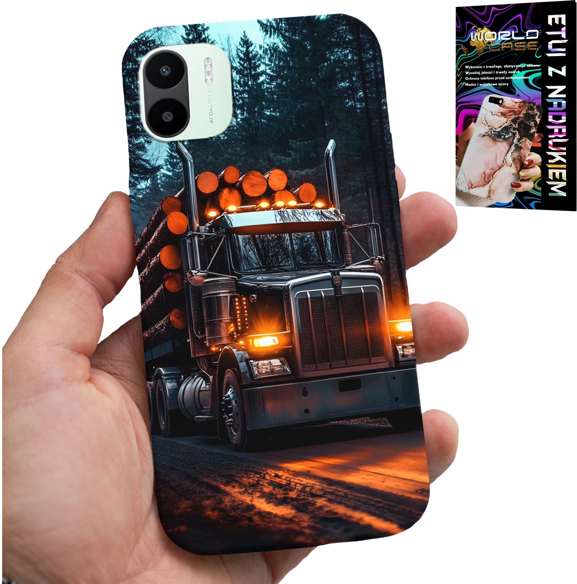 ETUI DO XIAOMI REDMI A2 - TIR POJAZD CIĘŻAROWY PLECKI OBUDOWA CASE