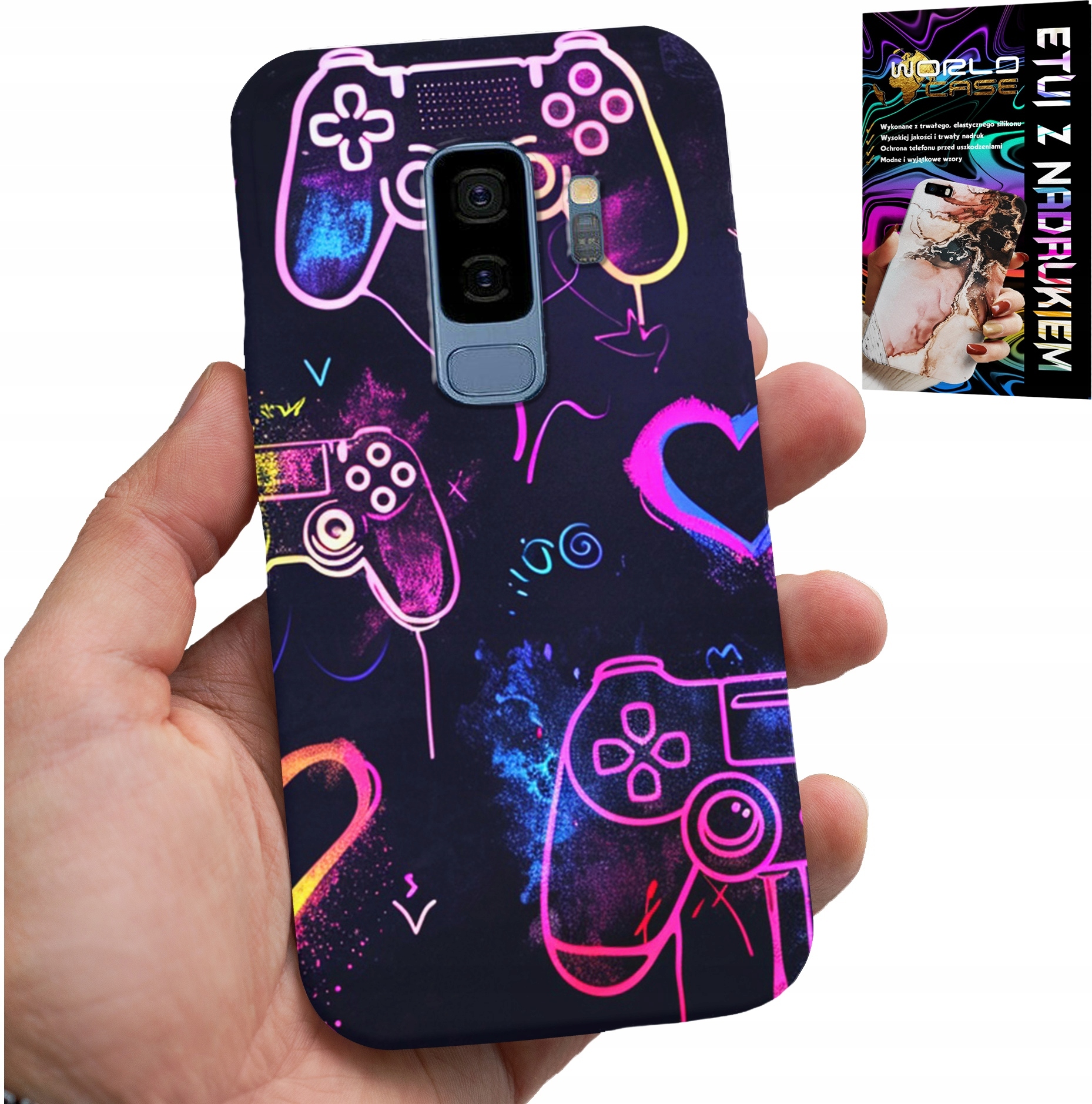 ETUI DO SAMSUNG GALAXY S9 PLUS - CASE DLA GRACZA, GRA, WZORY DLA GAMERA
