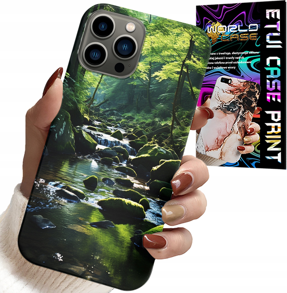 ETUI DO IPHONE 11 PRO - LAS RZEKA STRUMIEŃ PRZYRODA WIDOKI