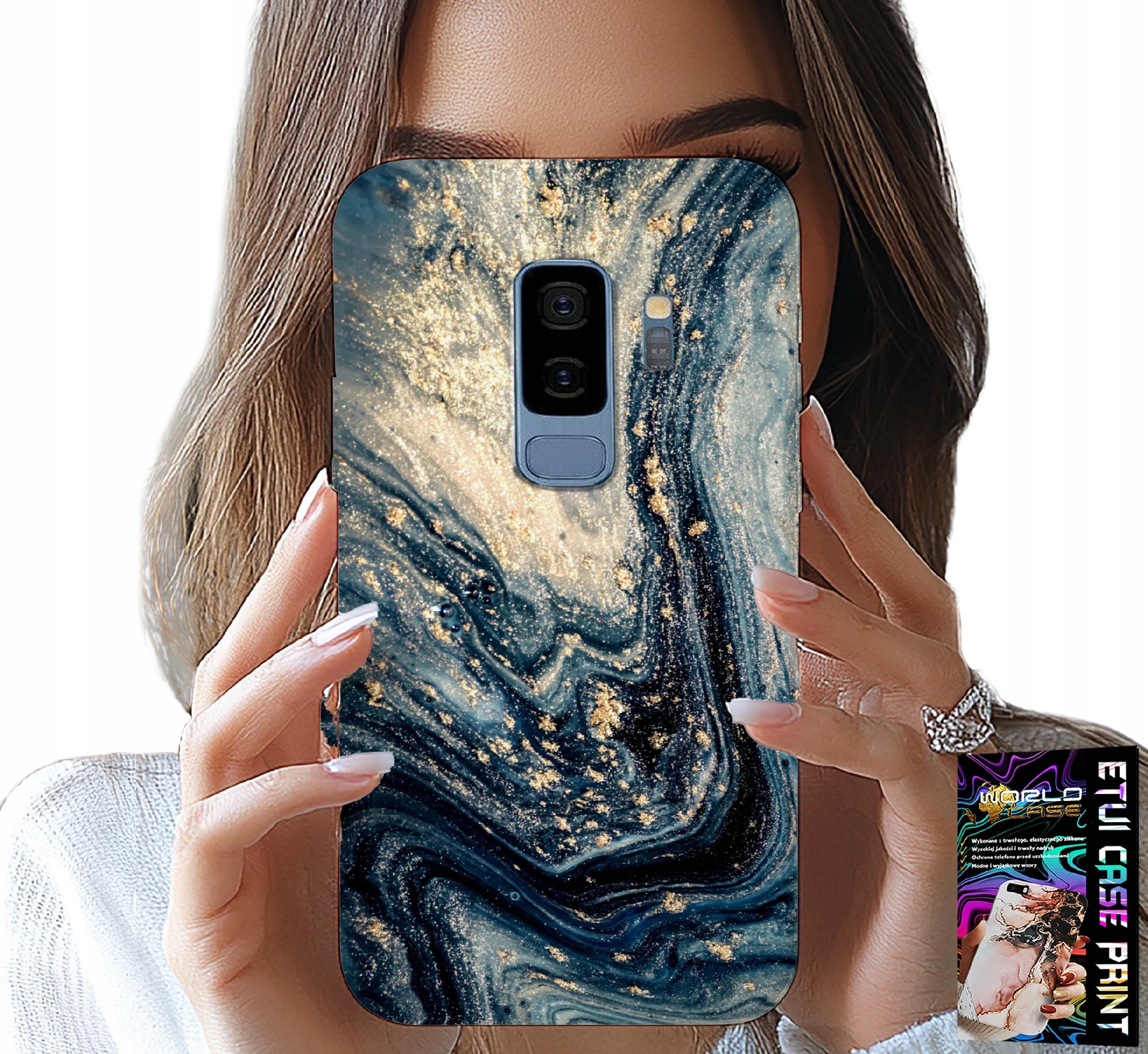 ETUI DO SAMSUNG GALAXY S9 PLUS - KAMIENNE ELEGANCKIE WZORY OBUDOWA CASE