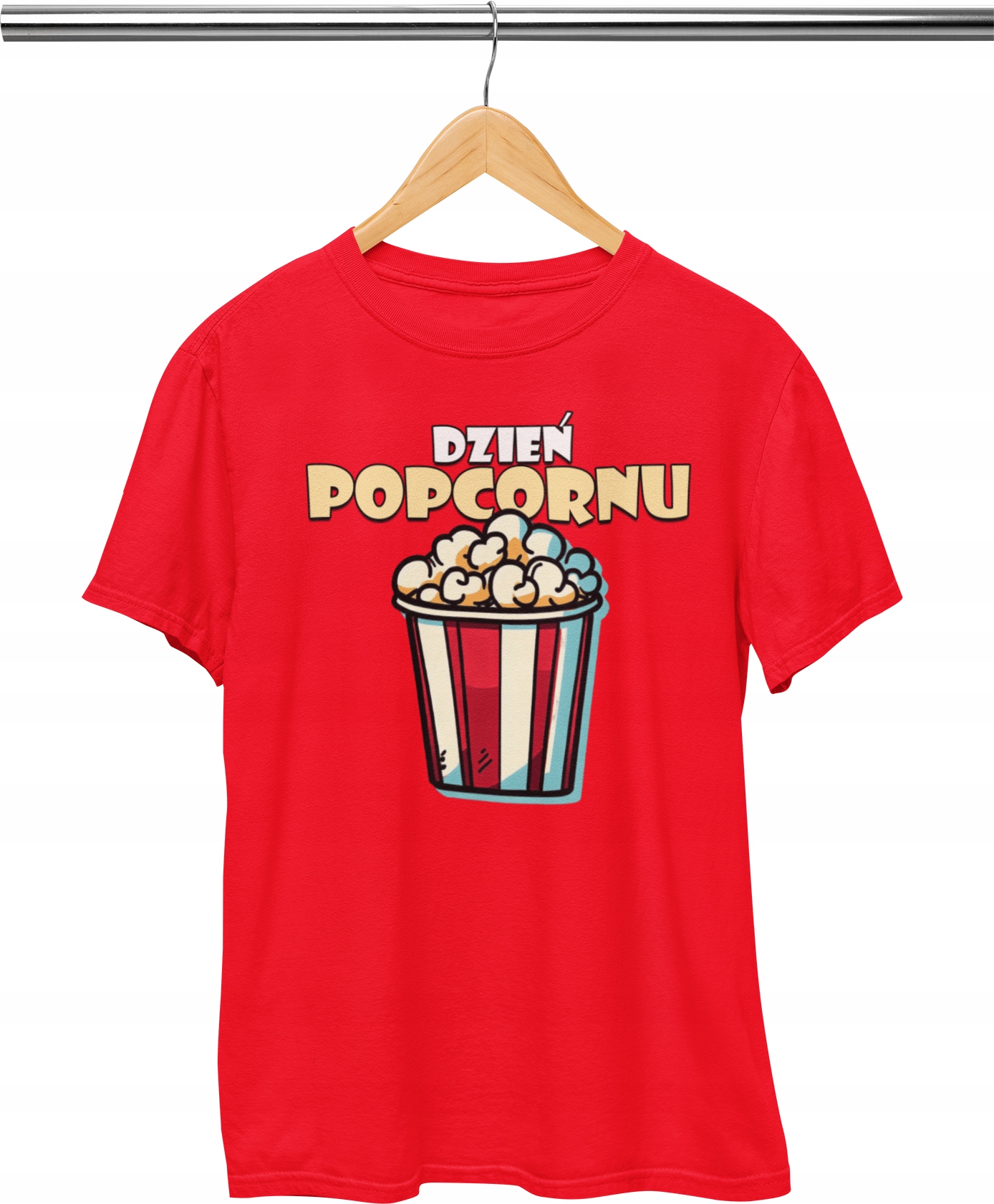 KOSZULKA DZIECIĘCA T-SHIRT - DZIEŃ POPCORNU POPCORN - XS 110-116