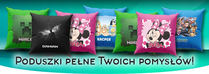 POSZEWKA Z NADRUKIEM BAWEŁNIANA 40x40CM - BTS KPOP KOREA