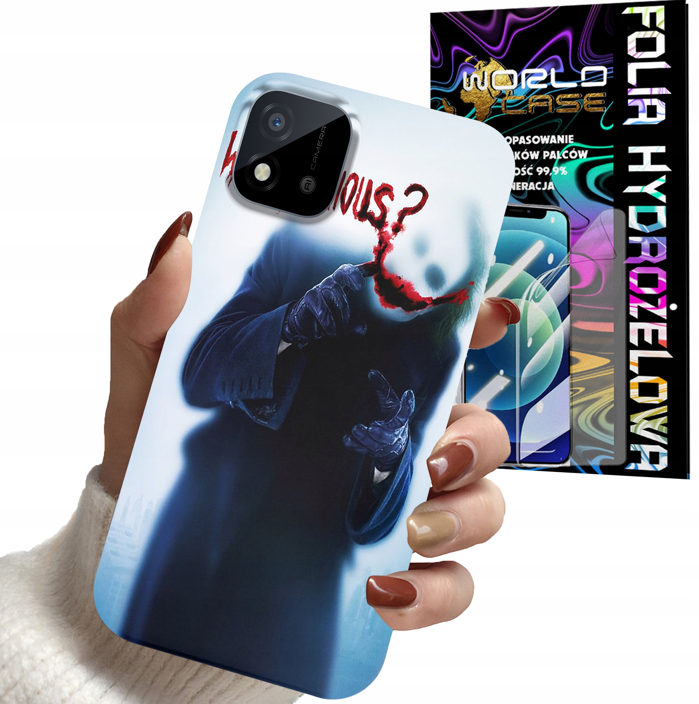 ETUI DO REALME C11 2021 - JOKER FILMY SERIALE OBUDOWA + FOLIA