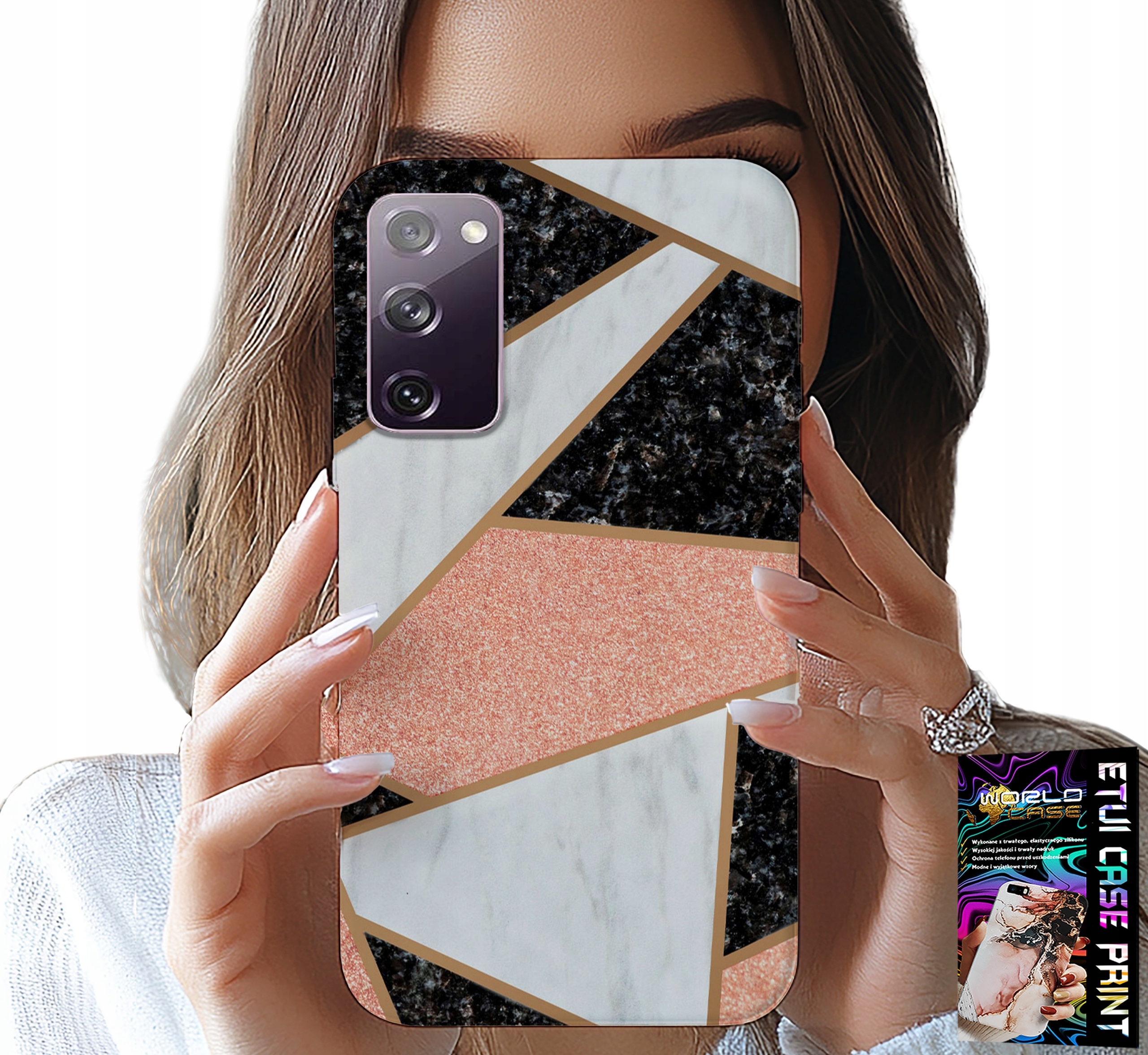 ETUI DO SAMSUNG GALAXY S20 FE - ELEGANCKIE MODNE WZORY CASE + SZKŁO