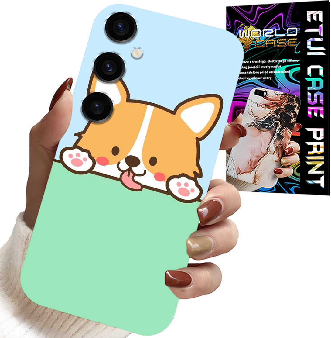 ETUI DO SAMSUNG GALAXY S25 PLUS - SŁODKI PIESEK WZORY Z BAJEK POKROWIEC