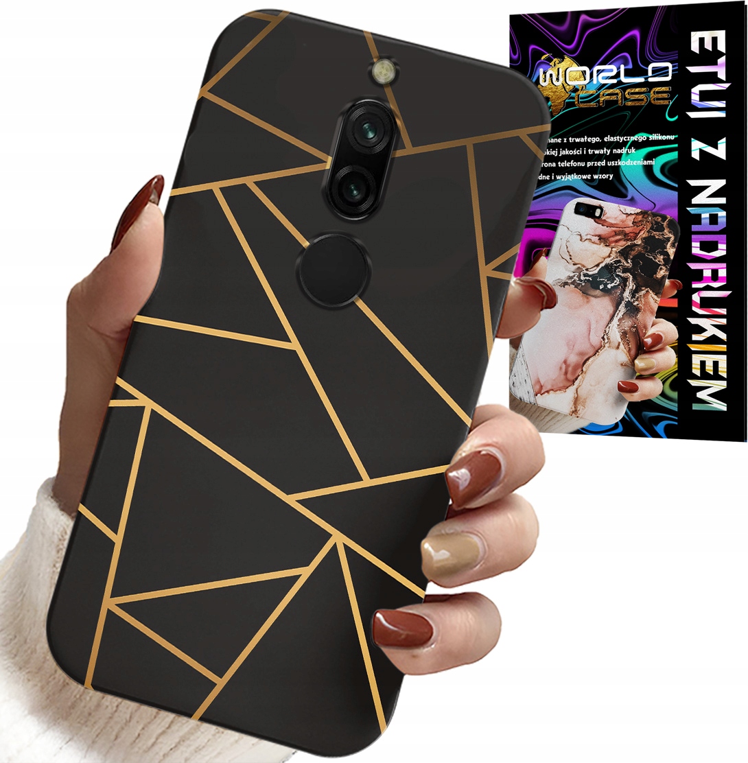 ETUI DO XIAOMI REDMI 8 - ELEGANCKIE MODNE WZORY OBUDOWA CASE