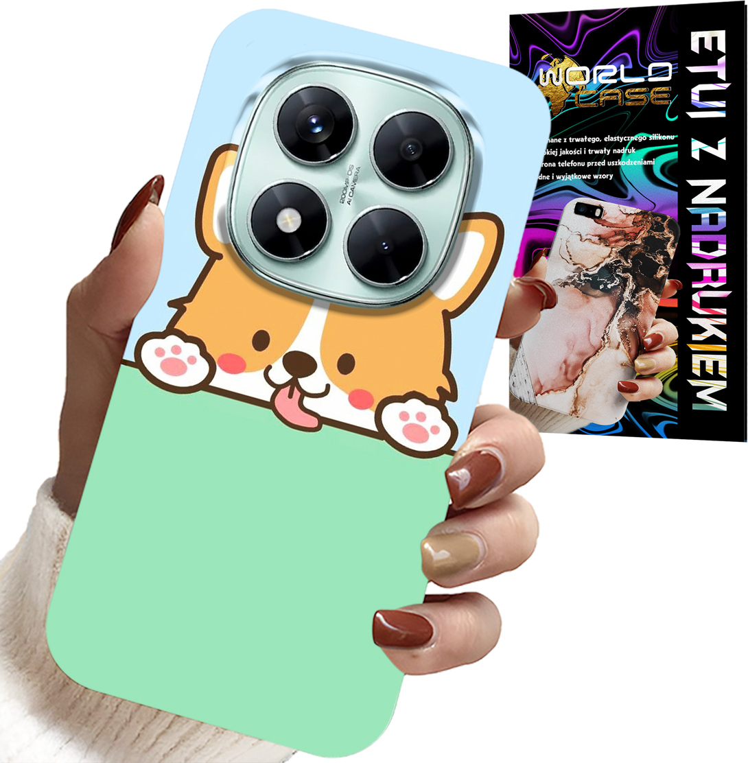 ETUI DO XIAOMI NOTE 14 PRO+ 5G - SŁODKI PIESEK WZORY Z BAJEK POKROWIEC