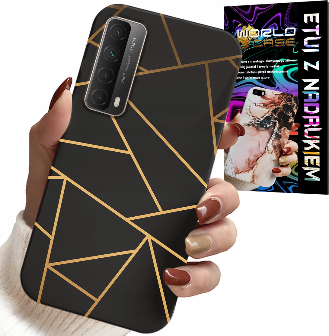 ETUI DO HUAWEI P SMART 2021 - ELEGANCKIE MODNE WZORY OBUDOWA CASE