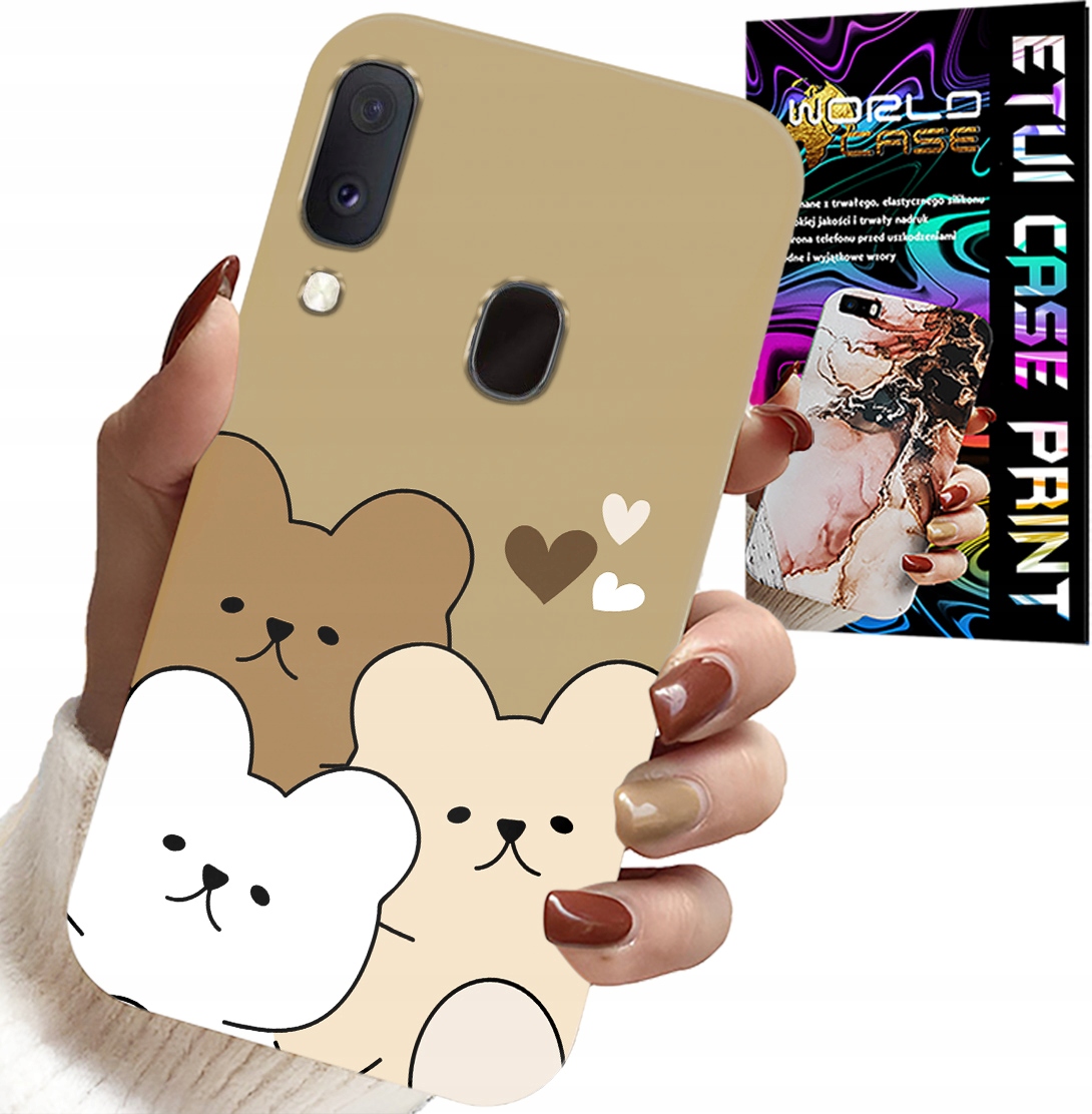 ETUI DO SAMSUNG GALAXY A40 - MIŚ, MISIE WZORY DLA NAJMŁODSZYCH DZIECI