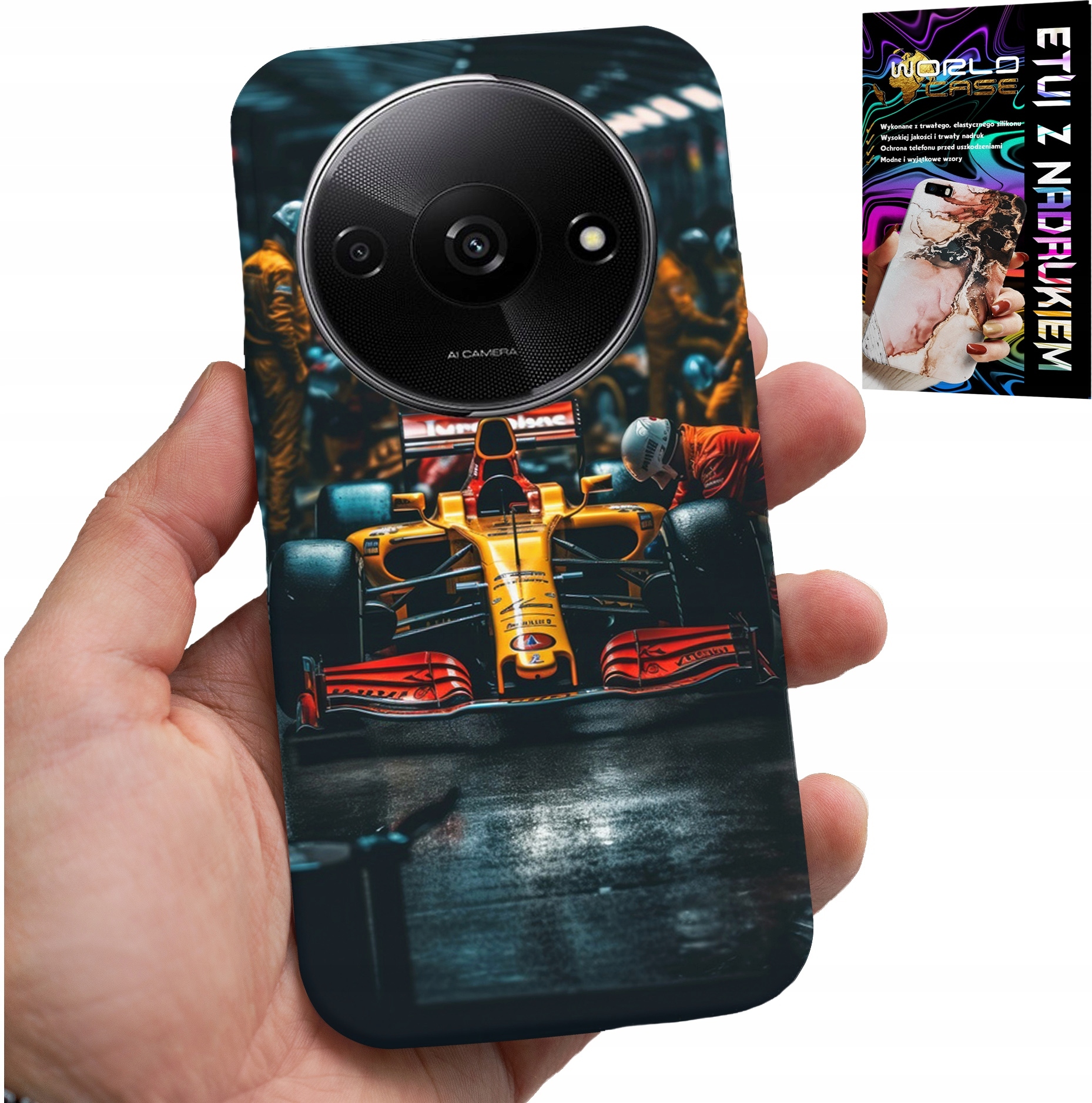 ETUI DO XIAOMI REDMI A3 - F1 FORMUŁA 1 BOLIDY WYŚCIGI WIELE WZORÓW