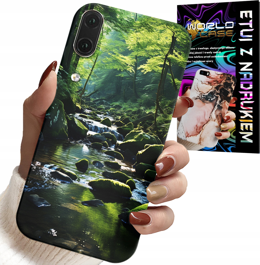 ETUI DO HUAWEI P20 - LAS RZEKA STRUMIEŃ PRZYRODA WIDOKI