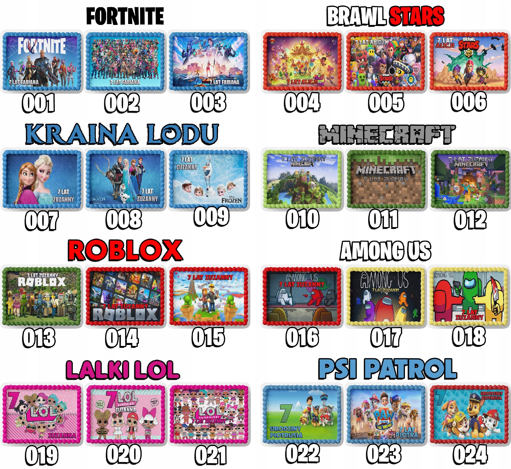 PROSTOKĄTNY OPŁATEK NA TORT A4 20x29CM - PSI PATROL BAJKA + IMIĘ