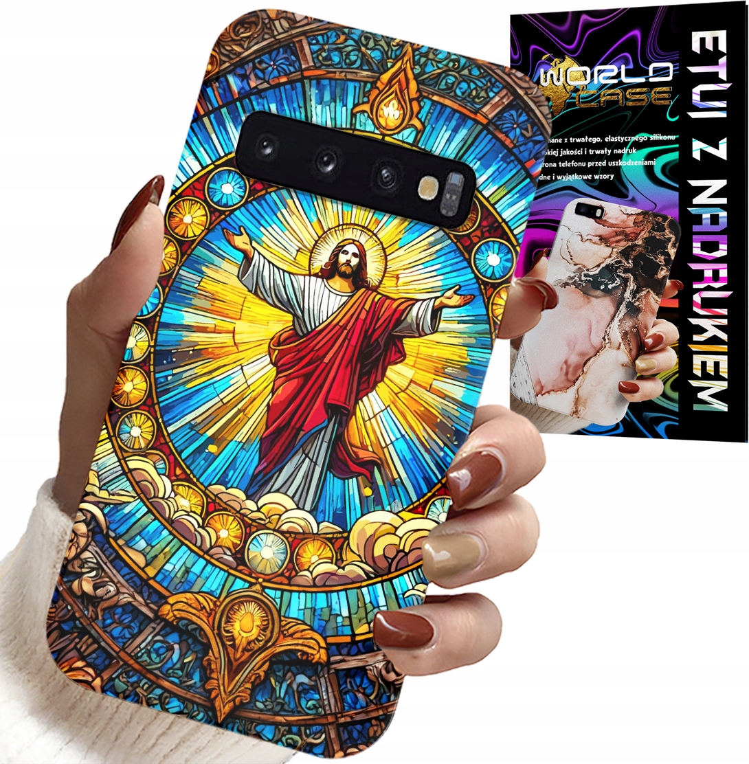 ETUI DO SAMSUNG GALAXY S10 - JEZUS CHRZEŚCIJAŃSTWO RELIGIA + FOLIA