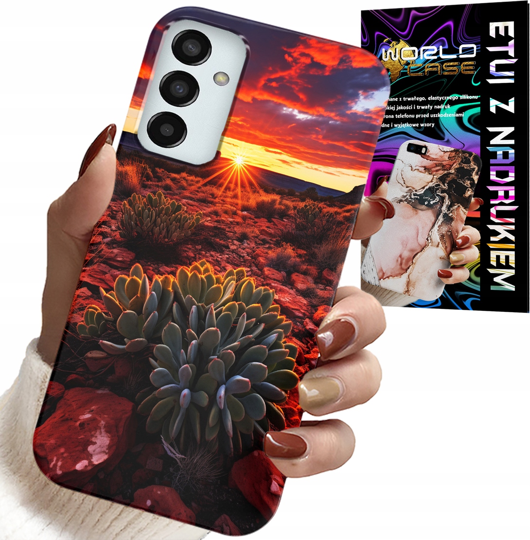 ETUI DO SAMSUNG GALAXY M23 - MEKSYKAŃSKA PUSTYNIA WIDOKI CASE + SZKŁO