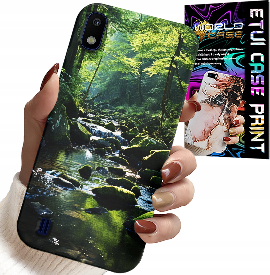 ETUI DO SAMSUNG A10 - LAS RZEKA STRUMIEŃ PRZYRODA WIDOKI
