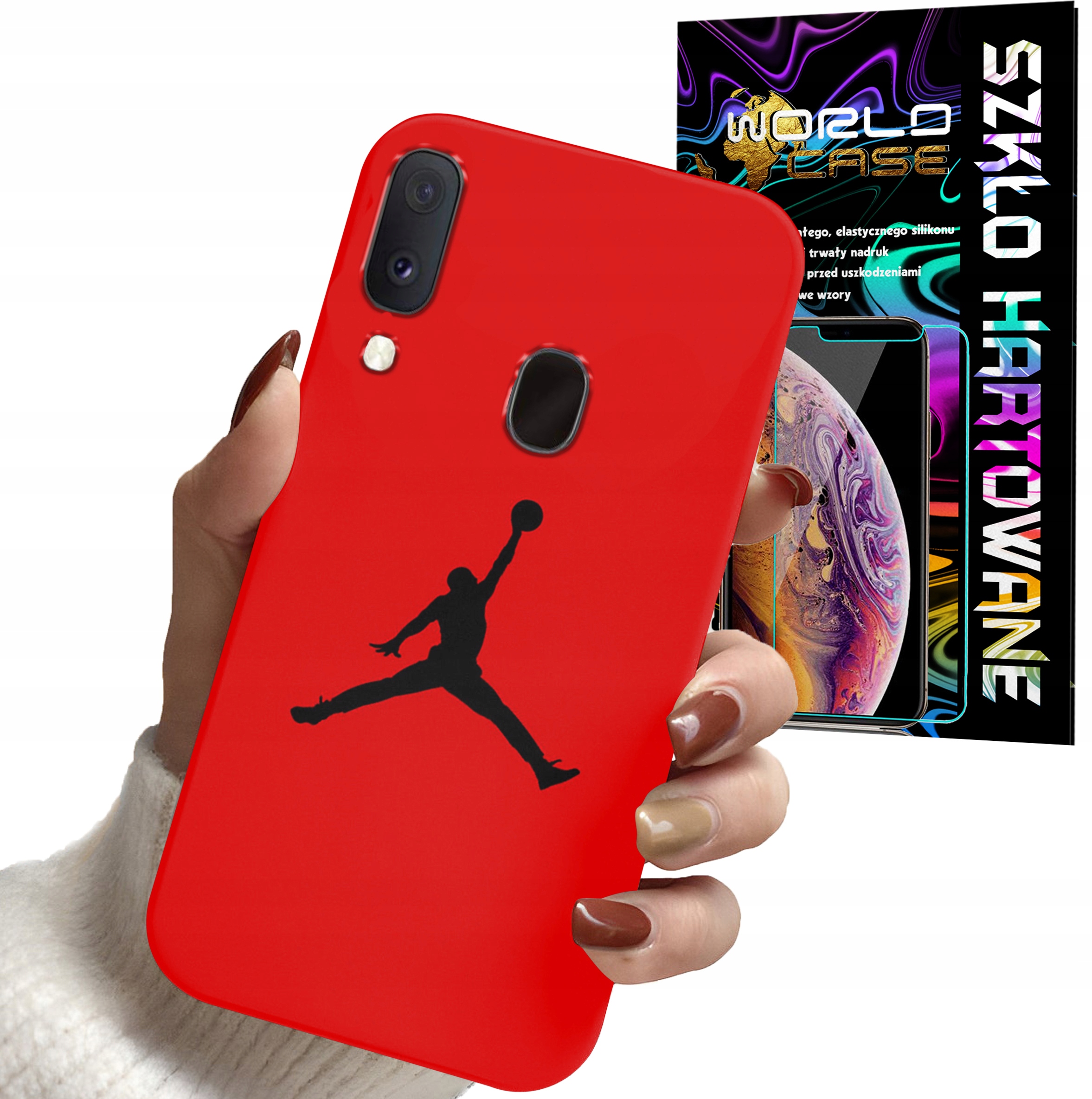 ETUI DO XIAOMI NOTE 7 - KOSZYKÓWKA WZORY DLA FANÓW NBA + SZKŁO