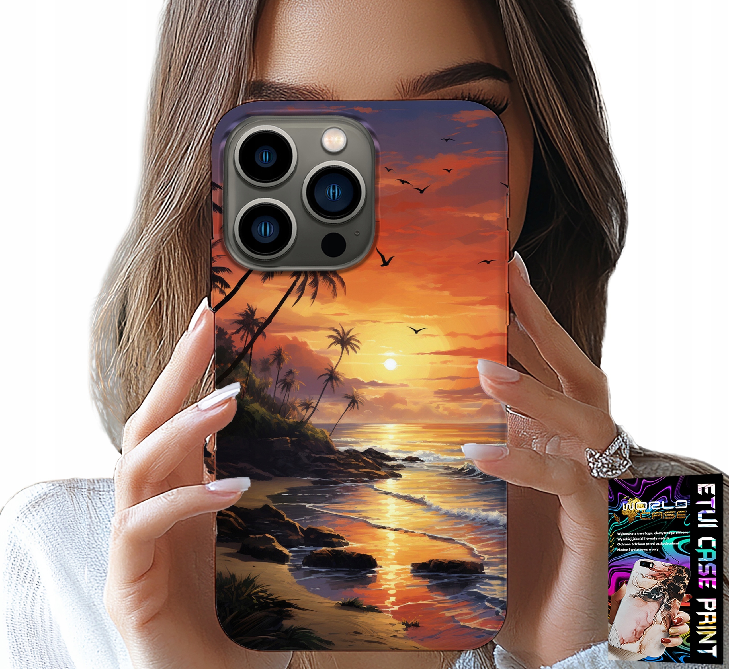 ETUI DO IPHONE 16 PRO MAX - PLAŻA, WAKACJE, TROPIKALNA WYSPA OBUDOWA