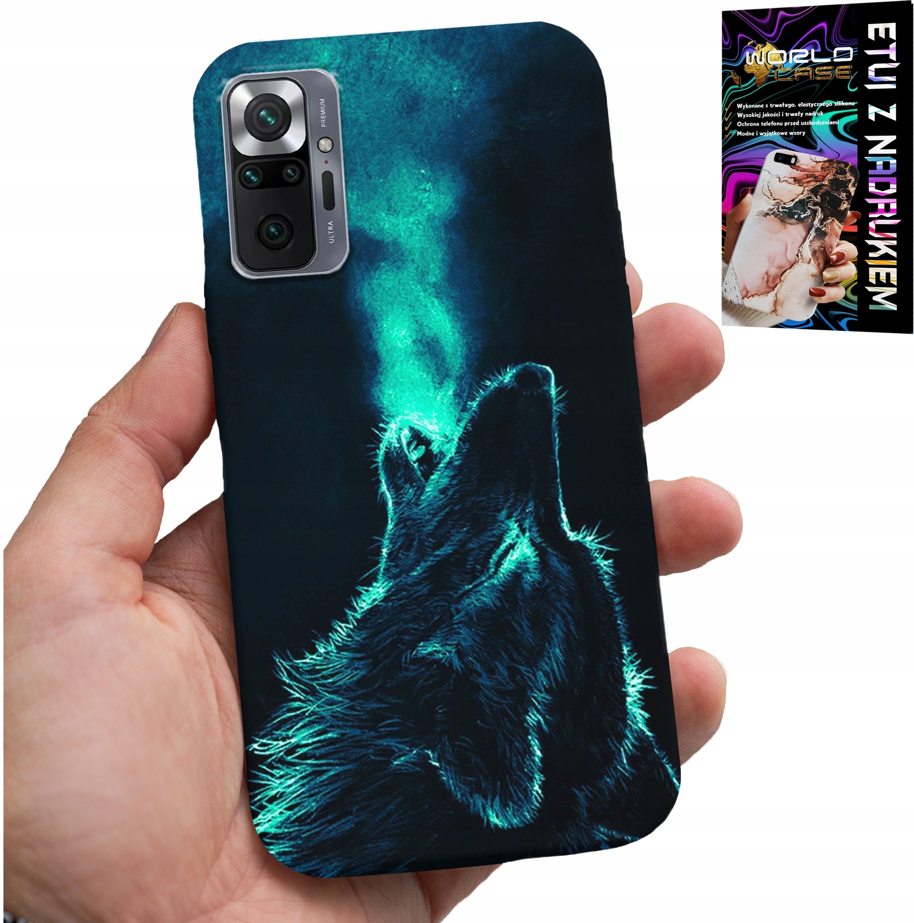ETUI DO XIAOMI NOTE 10 PRO - WILK WILKI WATAHA SUPER WZORY OBUDOWA