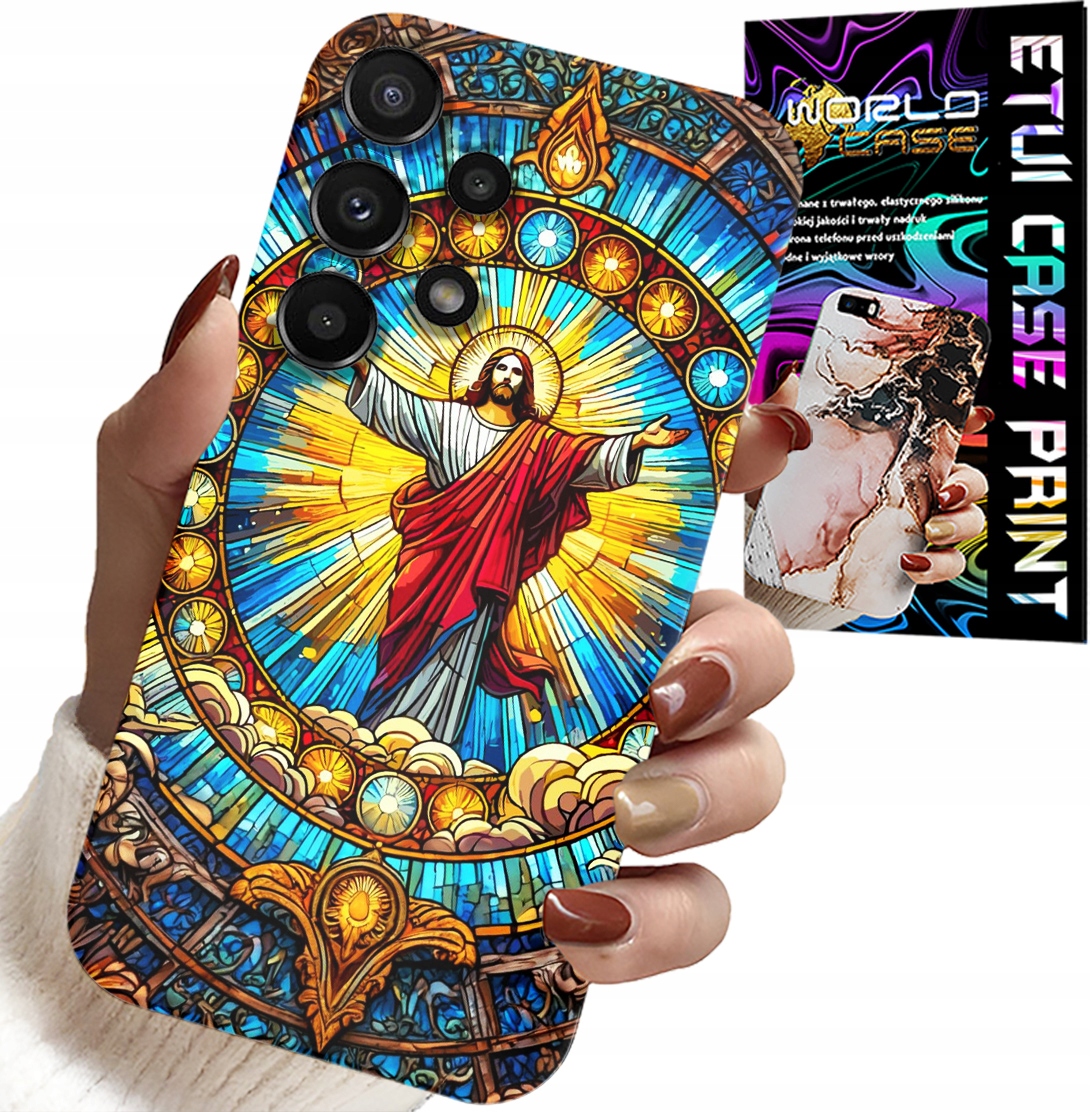 ETUI DO SAMSUNG GALAXY A32 5G - JEZUS CHRZEŚCIJAŃSTWO RELIGIA + SZKŁO