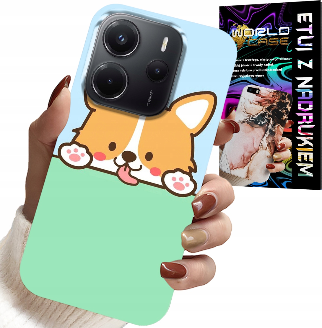 ETUI DO XIAOMI NOTE 14 4G - SŁODKI PIESEK WZORY Z BAJEK POKROWIEC