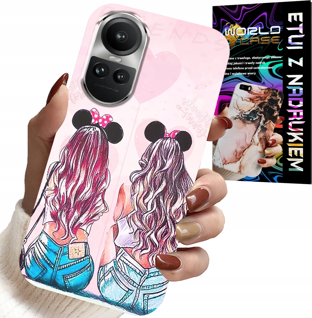 ETUI DO OPPO RENO10 PRO 5G - WZÓR DLA NAJLEPSZYCH KOLEŻANEK KOLEŻANKI