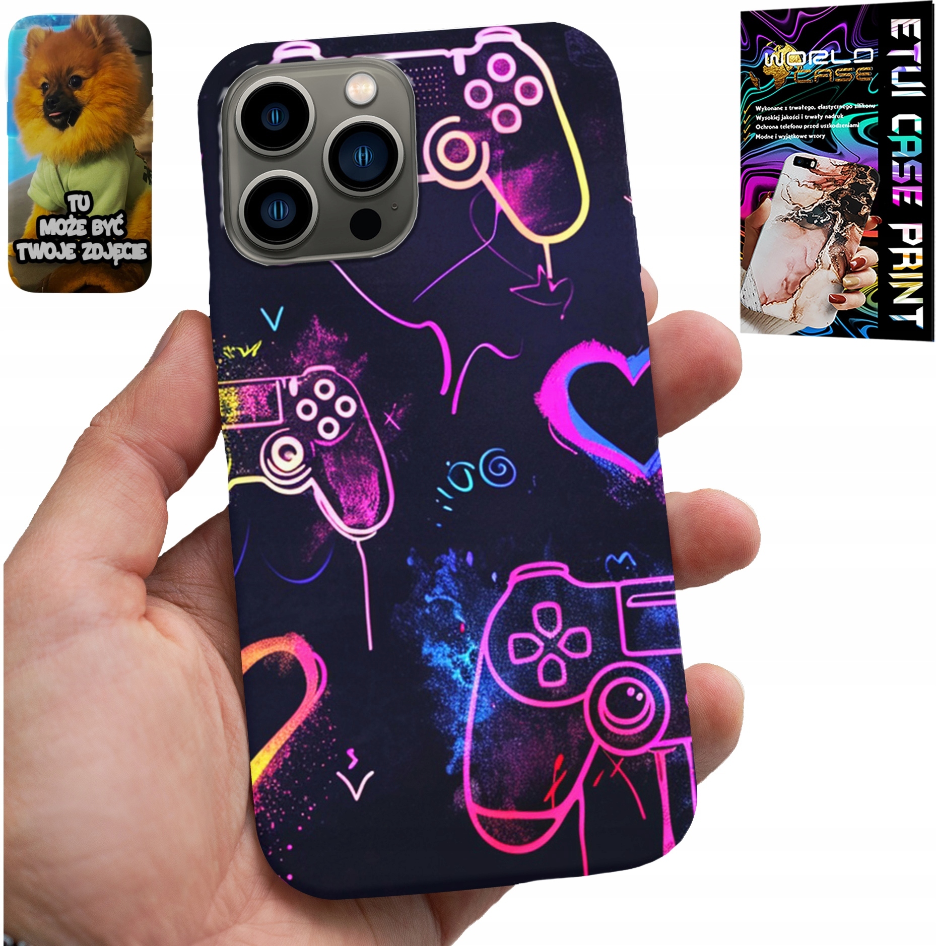 ETUI DO IPHONE 13 PRO - CASE DLA GRACZA, GRA, WZORY DLA GAMERA