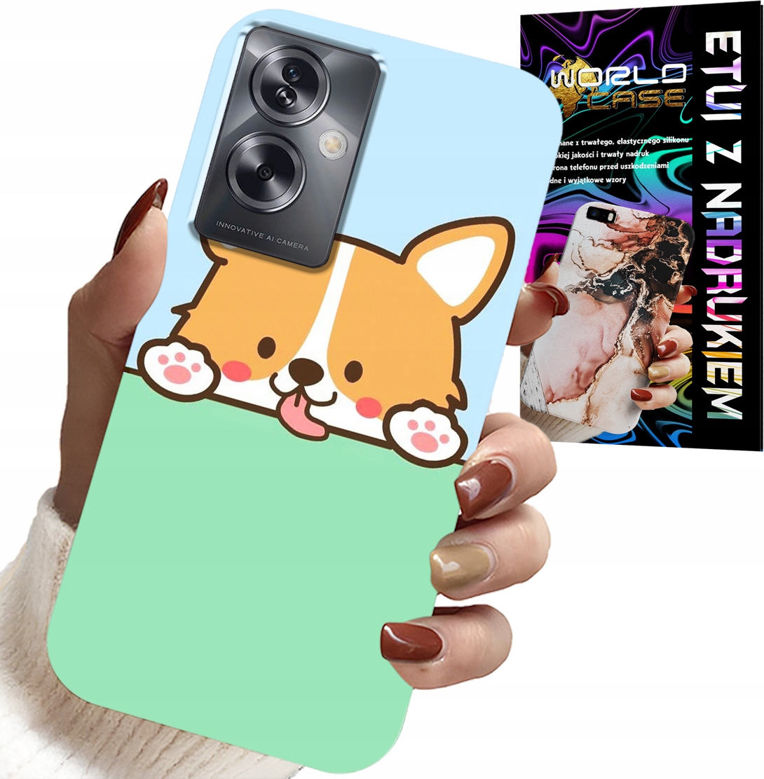 ETUI DO OPPO A79 5G - SŁODKI PIESEK WZORY Z BAJEK POKROWIEC