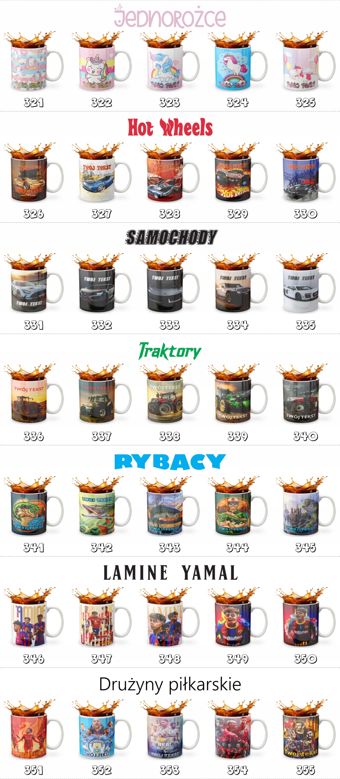 KUBEK 330ml GRAFIKA PREZENT ŚWIĘTA WZÓR - GRA ROBLOX + IMIĘ