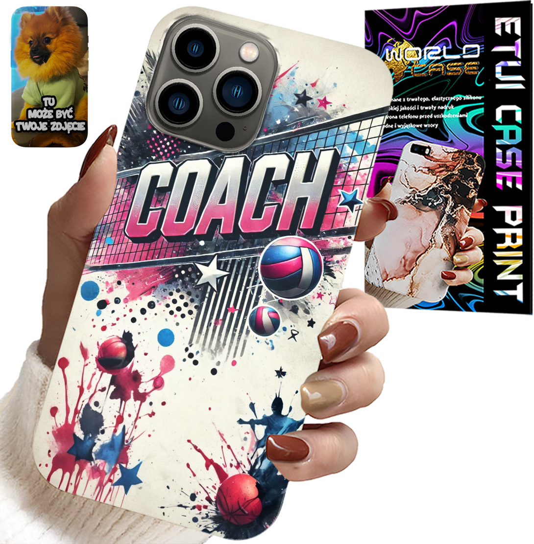 ETUI DO IPHONE 13 PRO - SIATKÓWKA COACH SIATKA OBUDOWA, PLECKI