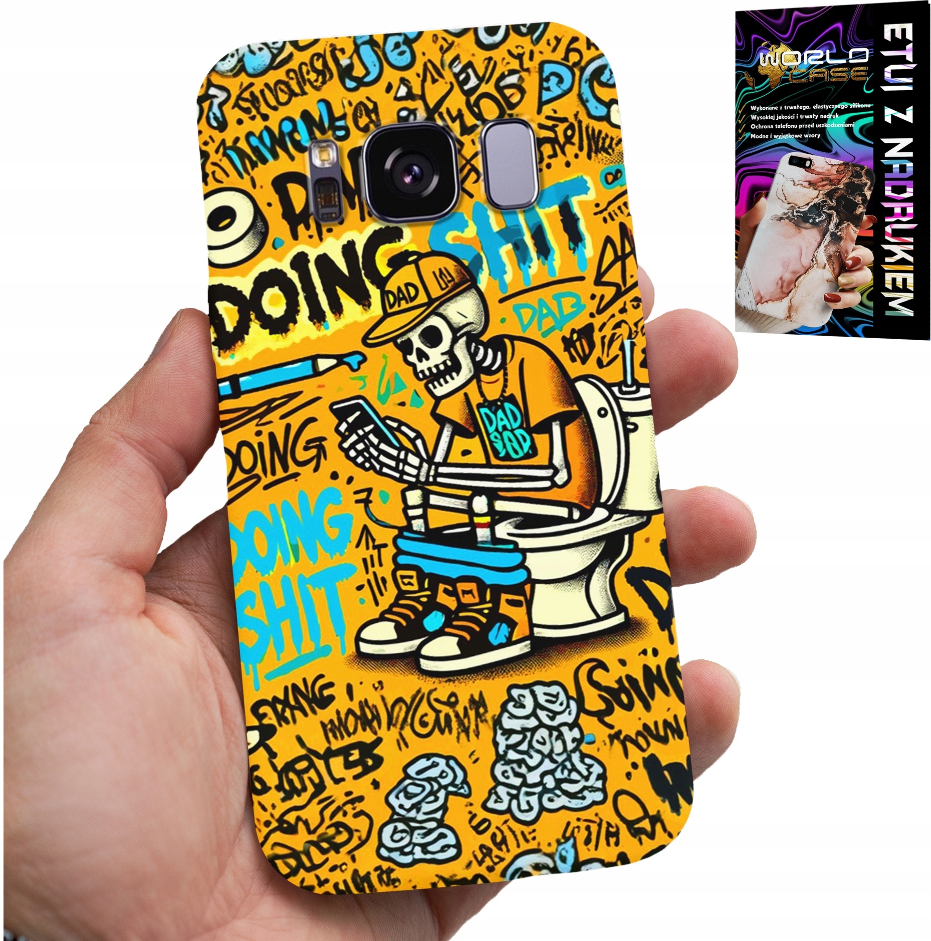ETUI DO SAMSUNG GALAXY S8 - DOING SHIT KOŚCIOTRUP NA KIBLU CASE