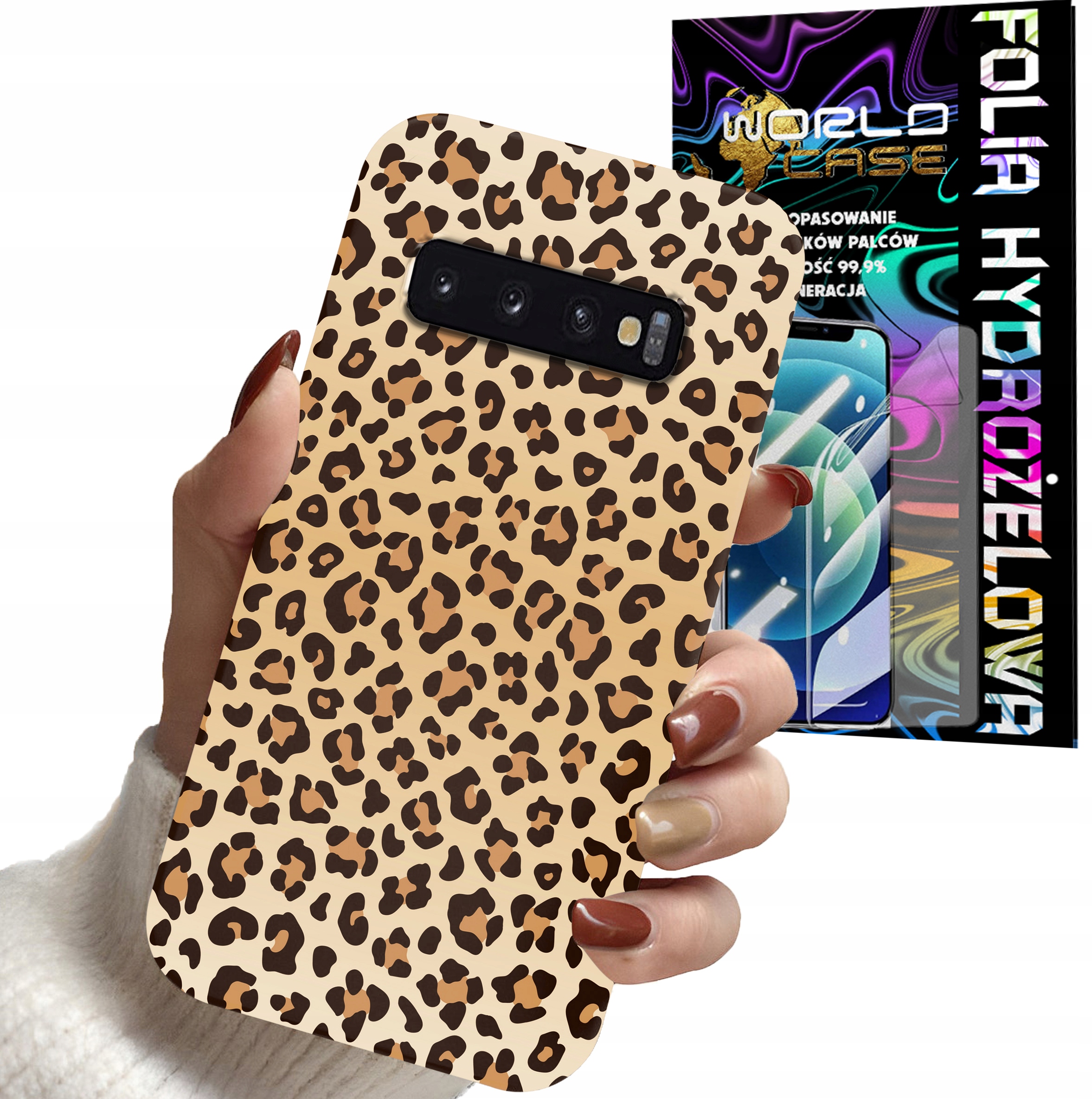 ETUI CASE DO SAMSUNG S10 PLUS - PANTERKA WZORKI MODNE WZORY KOBI ET+ FOLIA