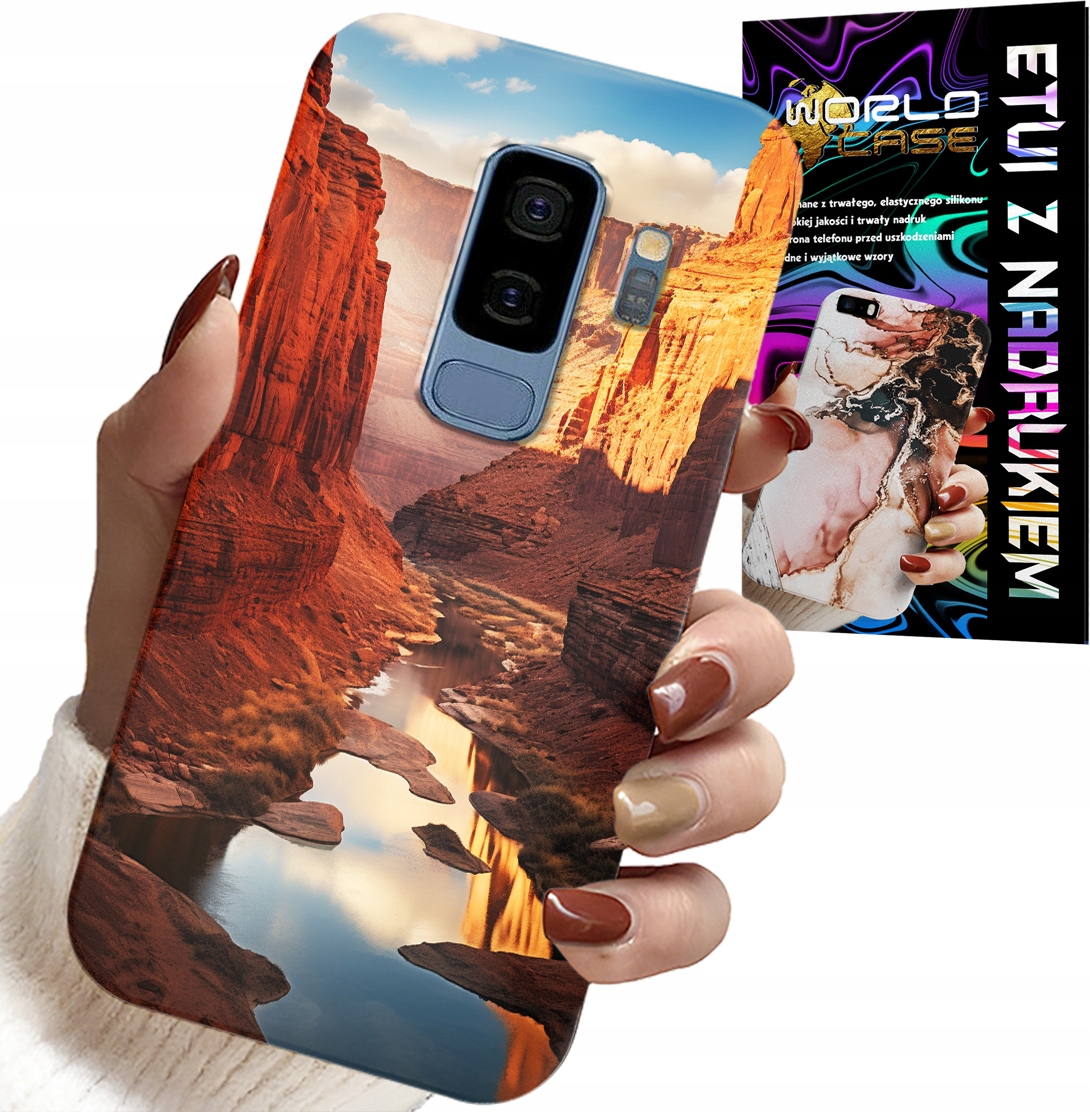 ETUI DO SAMSUNG GALAXY S9 PLUS - WIELKI KANION PUSTYNIA PIĘKNE WZORY CASE