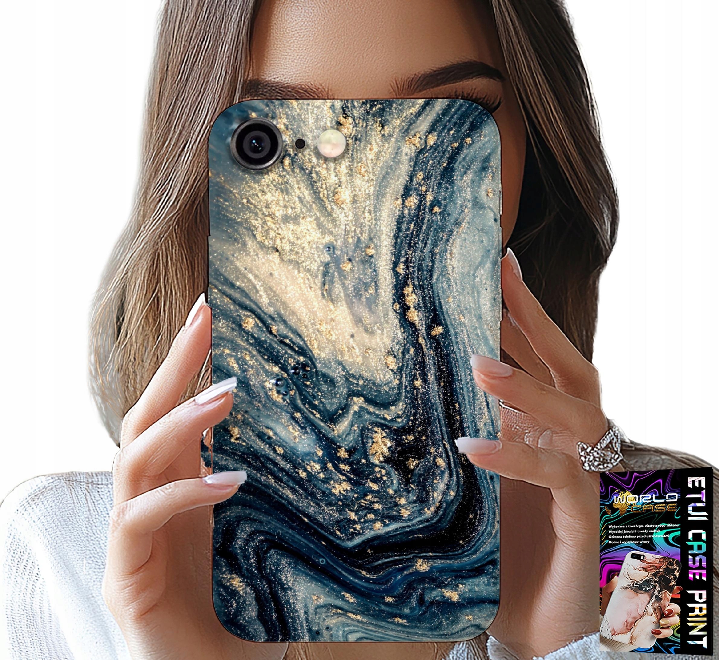ETUI DO IPHONE 6 / 6S - KAMIENNE ELEGANCKIE WZORY OBUDOWA CASE