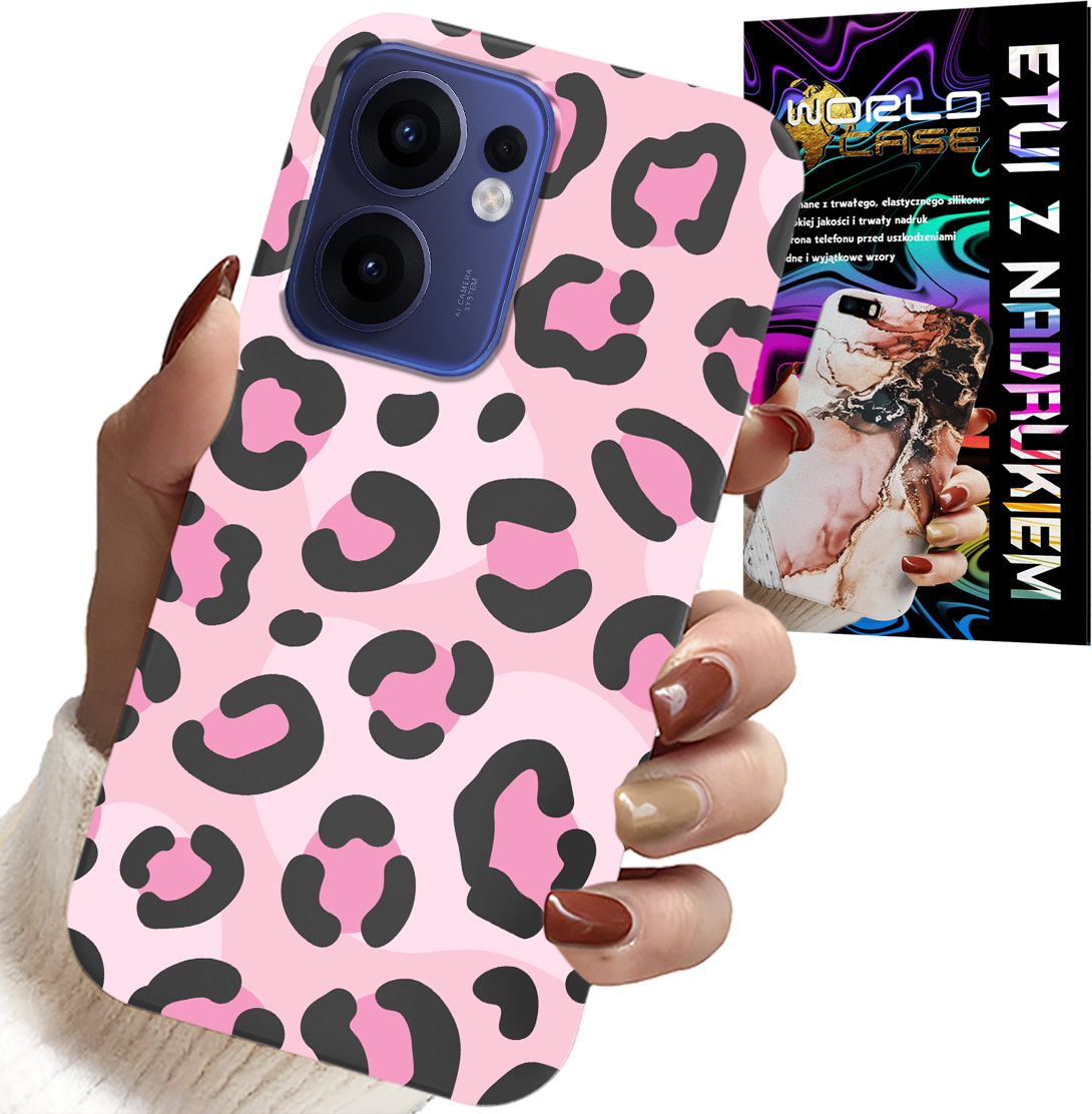 ETUI DO OPPO FIND X5 LITE - RÓŻOWA PANTERKA PANTERA KOBIECE WZORY