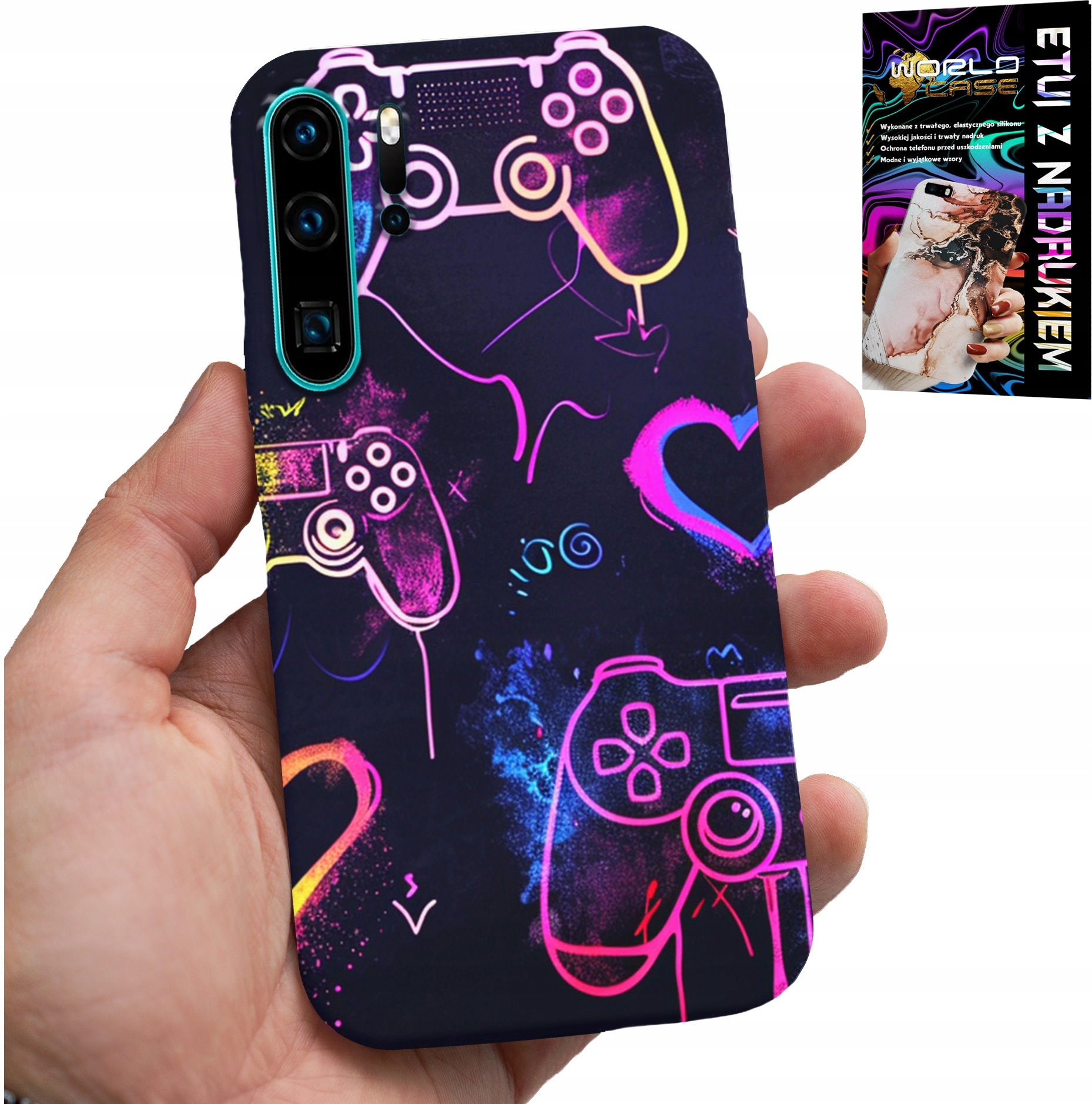 ETUI DO HUAWEI P30 PRO - CASE DLA GRACZA, GRA, WZORY DLA GAMERA