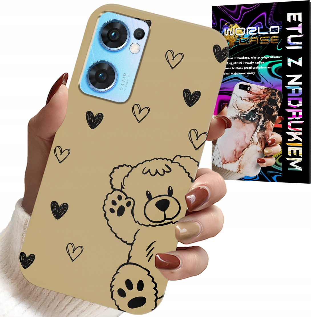 ETUI DO OPPO RENO7 5G - MIŚ PRO MAXZAK WZORY DLA NAJMŁODSZYCH CASE