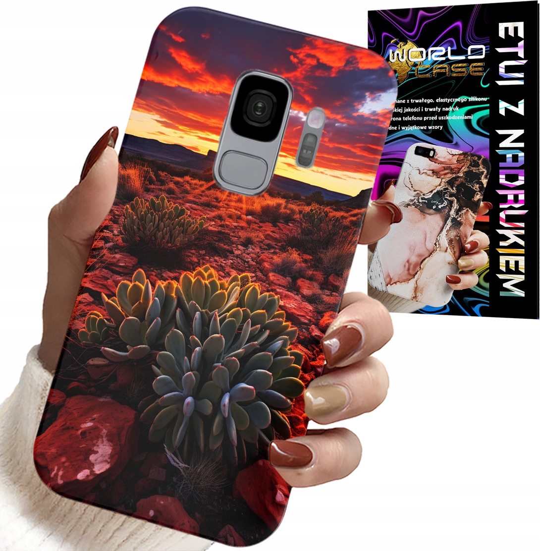 ETUI DO SAMSUNG GALAXY S9 - MEKSYKAŃSKA PUSTYNIA WIDOKI CASE + FOLIA