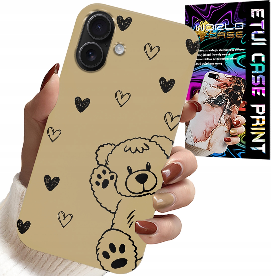 ETUI DO IPHONE 16 - MIŚ PRO MAXZAK WZORY DLA NAJMŁODSZYCH CASE