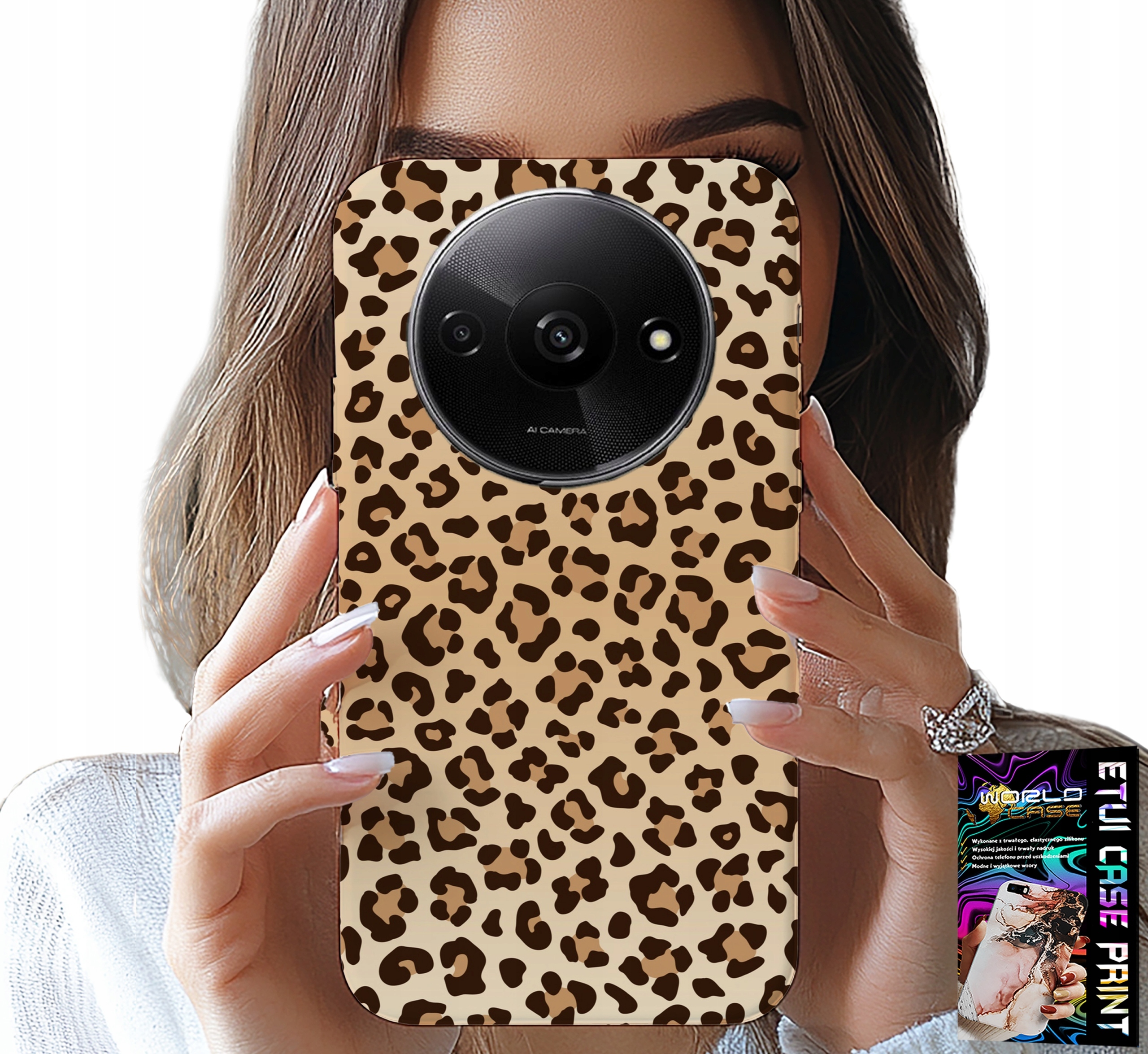 ETUI DO XIAOMI REDMI A3 - PLECKI W PANTERKĘ MODNE KOBIECE WZORY