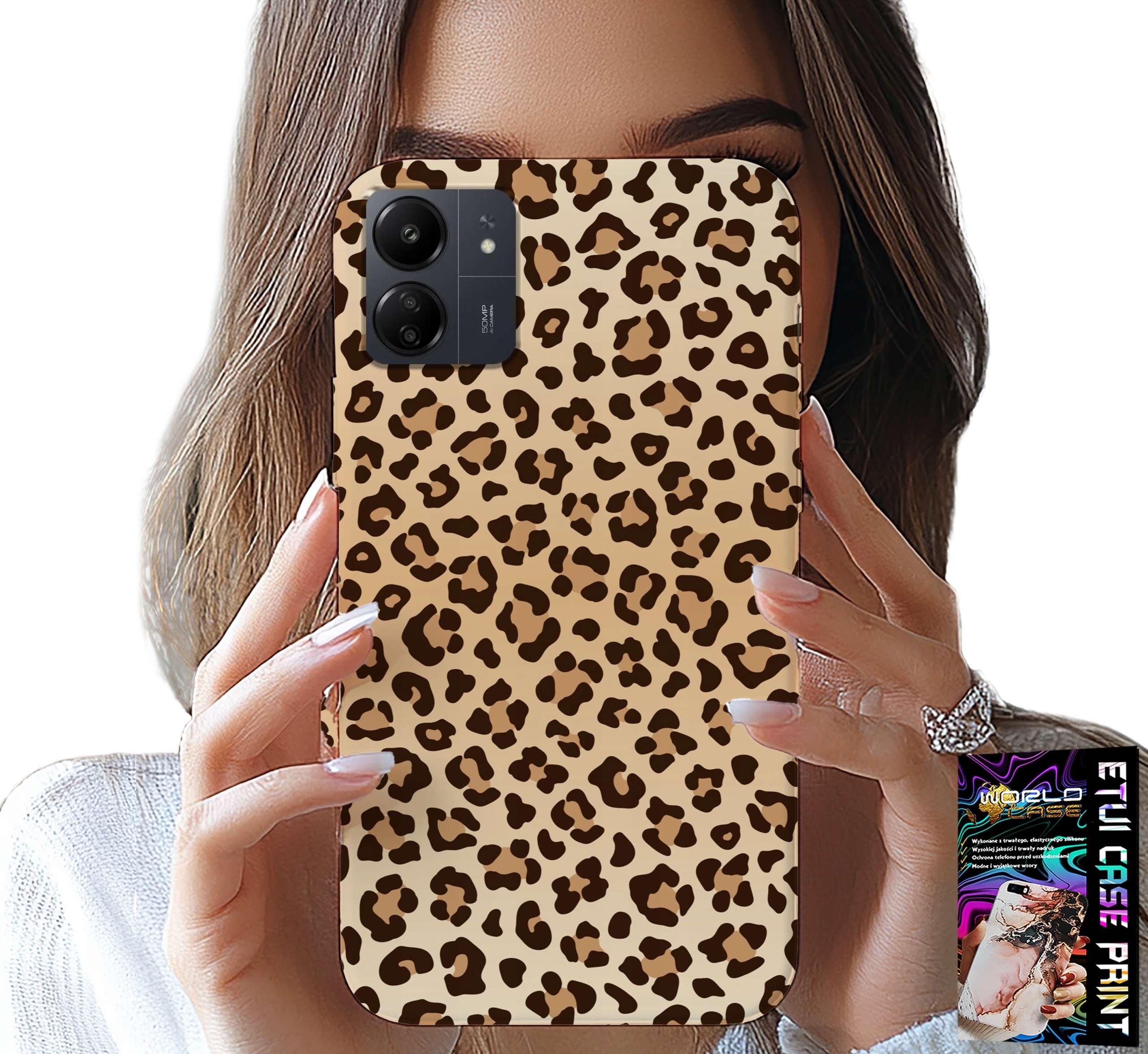 ETUI DO XIAOMI POCO C65 - PLECKI W PANTERKĘ MODNE KOBIECE WZORY