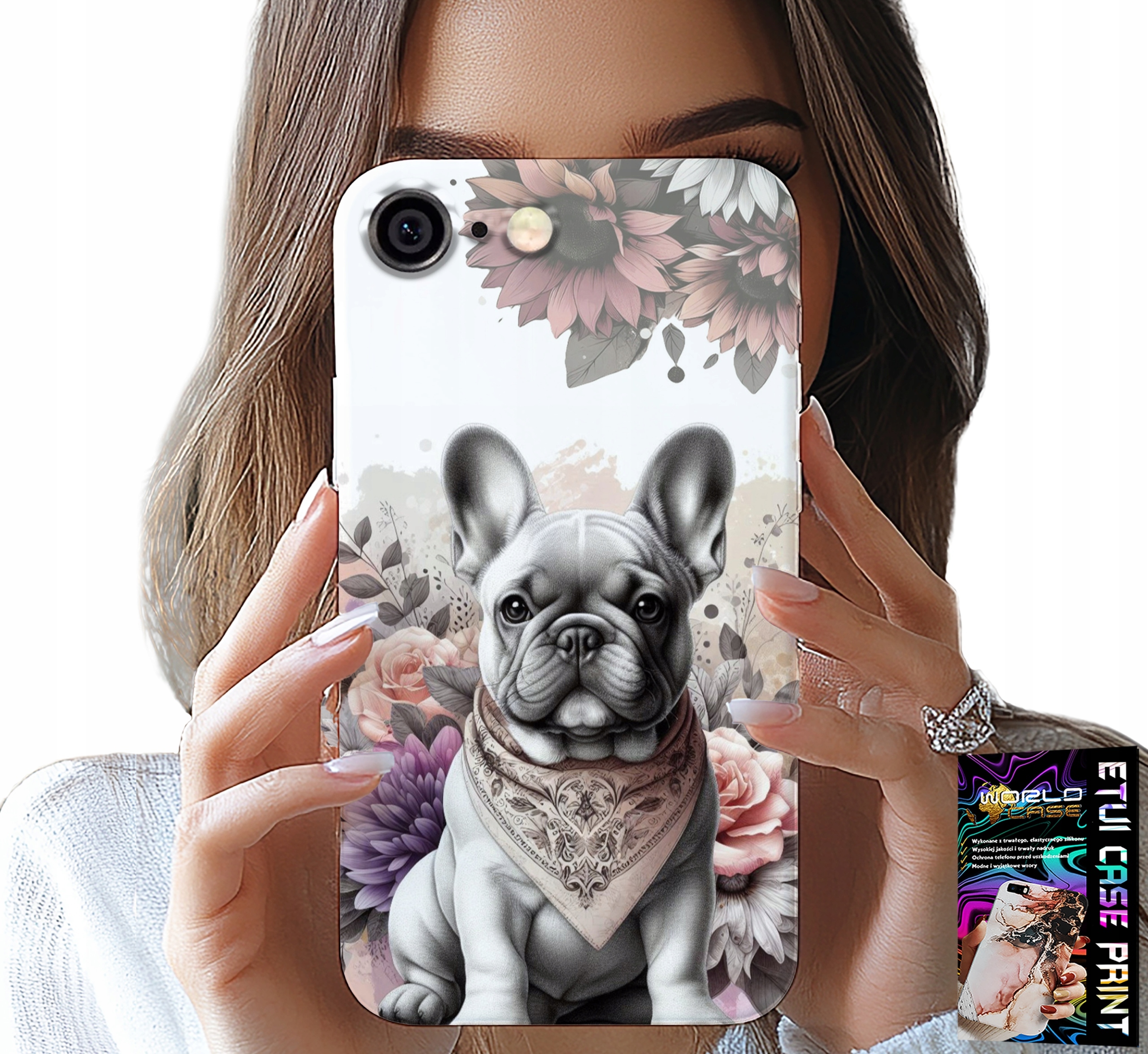 ETUI DO IPHONE 6 / 6S - BULDOG BULDOGI PIESKI RASY PSÓW PLECKI